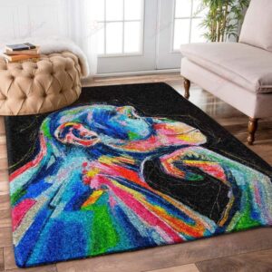 Colorful Monkey Rug Sport Decor Gift Floor Decor Living Room Carpet Rug Area Rug - 367fa0717fc9