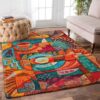 Colorful Native American Rug Sport Decor Gift Floor Decor Living Room Carpet Rug Area Rug - 0ae910372e61