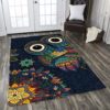 Colorful Owl Rug Sport Decor Gift Floor Decor Living Room Carpet Rug Area Rug - b34ba94e5be8