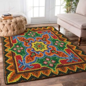 Colorful Pattern 1 Rug Sport Decor Gift Floor Decor Living Room Carpet Rug Area Rug - 073b7dd9fa7e