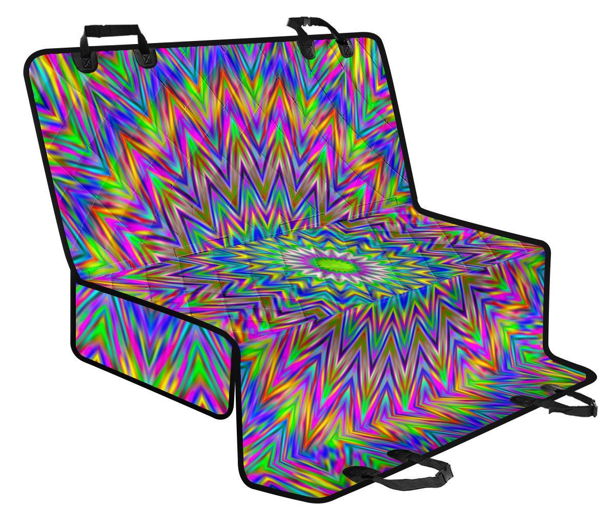 Colorful Psychedelic Optical Illusion Pet Car Back Seat Cover - 60b0b56c31c6 Colorful Psychedelic Optical Illusion Pet Car Back Seat Cover - 60b0b56c31c6
