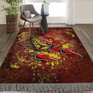 Colorful Scorpion 10 Rug Sport Decor Gift Floor Decor Living Room Carpet Rug Area Rug - 2d6a11fbb0c4