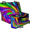 Colorful Spiral Trippy Print Pet Car Back Seat Cover - ccfa26a8608f