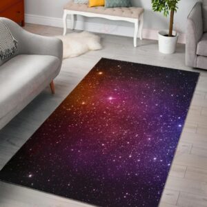 Colorful Stardust Galaxy Space Rug Sport Decor Gift Floor Decor Living Room Carpet Rug Area Rug - 12e906a0b844