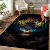 Colorful Tiger Rug Sport Decor Gift Floor Decor Living Room Carpet Rug Area Rug - 52066aeea338