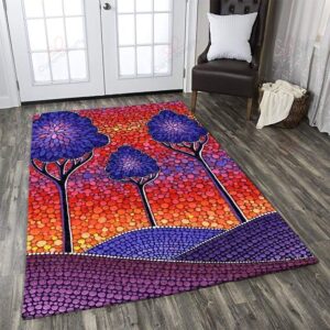 Colorful Tree Rug Sport Decor Gift Floor Decor Living Room Carpet Rug Area Rug - 72dc251030ed