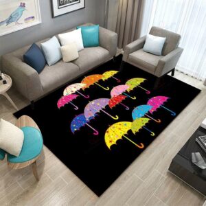 Colorful Umbrella Rug Sport Decor Gift Floor Decor Living Room Carpet Rug Area Rug - 66100a59959a