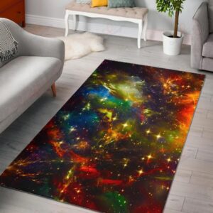Colorful Universe Galaxy Space Rug Sport Decor Gift Floor Decor Living Room Carpet Rug Area Rug - bd3834d994d0