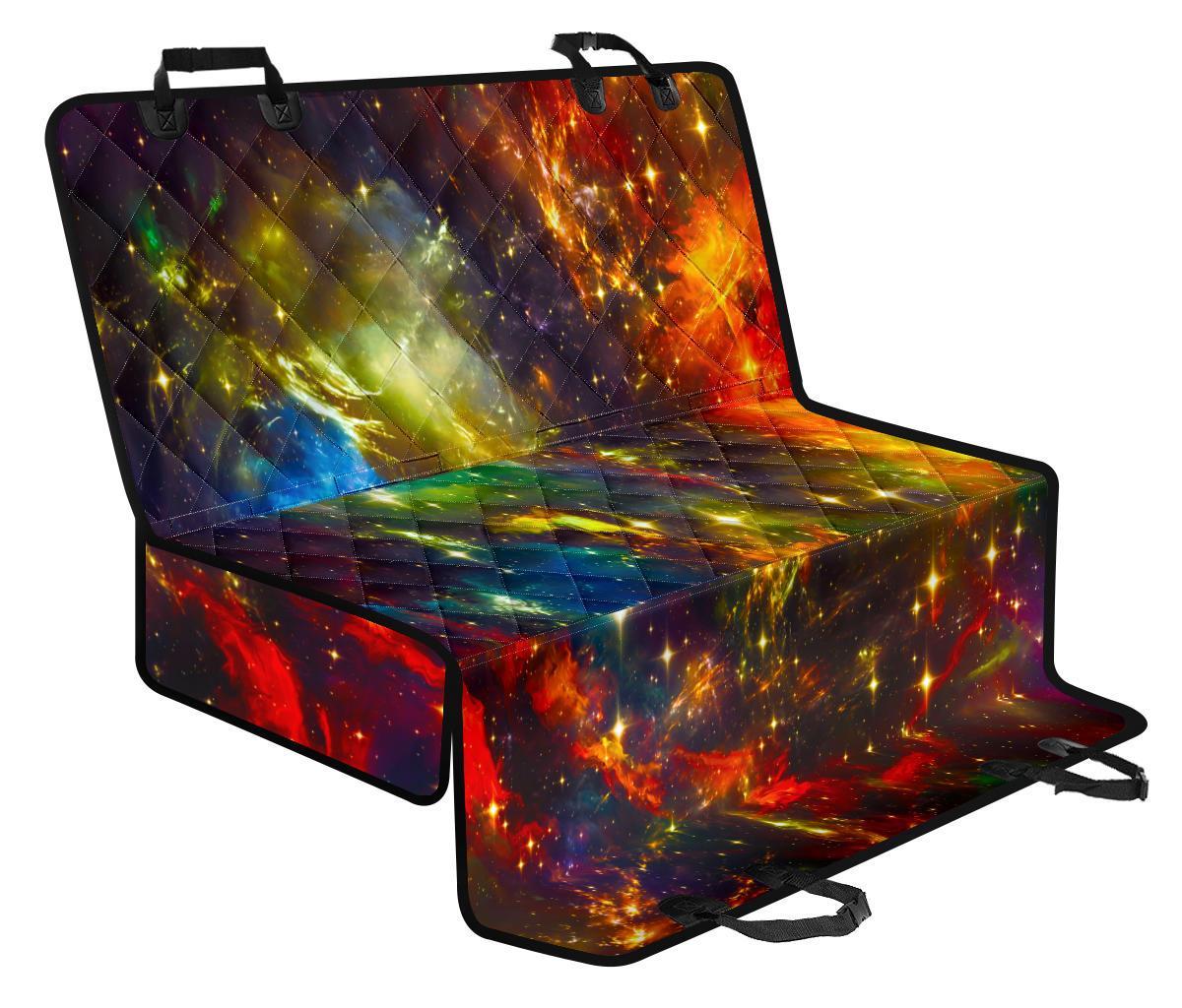 Colorful Universe Galaxy Space Print Pet Car Back Seat Cover - 4ce893f51903 Colorful Universe Galaxy Space Print Pet Car Back Seat Cover - 4ce893f51903
