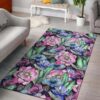 Colorful Water Lily Rug Sport Decor Gift Floor Decor Living Room Carpet Rug Area Rug - 69a9b908ab06