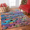 Colour Pattern Rug Sport Decor Gift Floor Decor Living Room Carpet Rug Area Rug - 4afbb70eb2e9