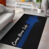 Come Home Safe Rug Sport Decor Gift Floor Decor Living Room Carpet Rug Area Rug - b19c50964509