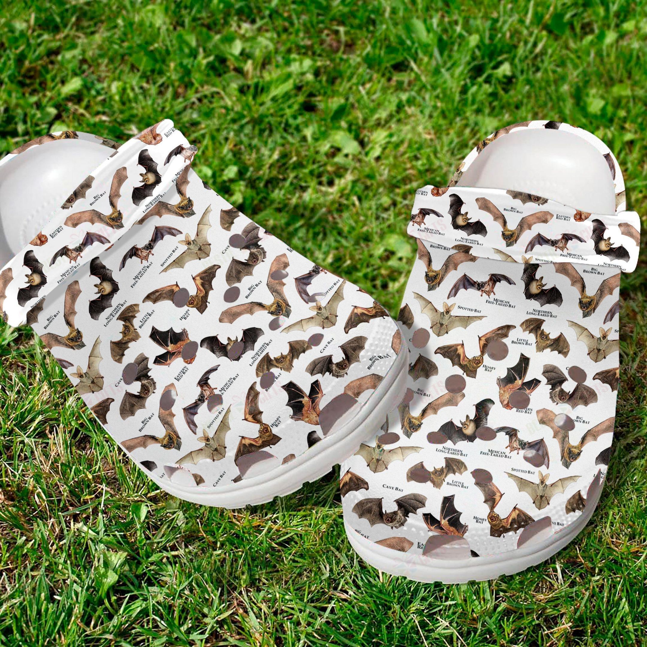 Common Bats Of North America Crocs Clog Classic Clogs Shoes Common Bats Of North America Crocs Clog Classic Clogs Shoes