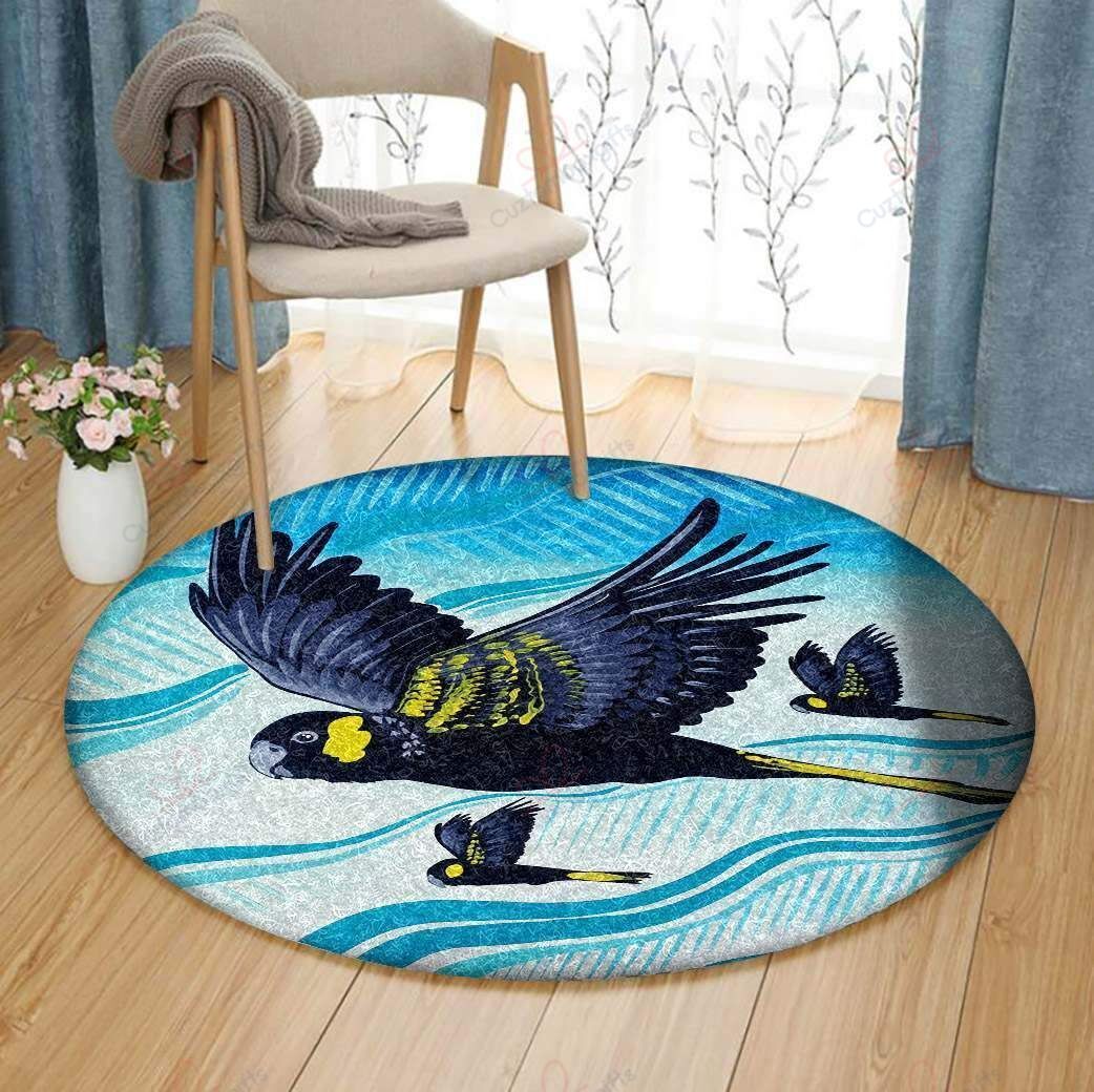 Companion Parrot Round Carpet Floor Rug Living Room Bedroom Decor Round Area Rug Carpet Companion Parrot Round Carpet Floor Rug Living Room Bedroom Decor Round Area Rug Carpet
