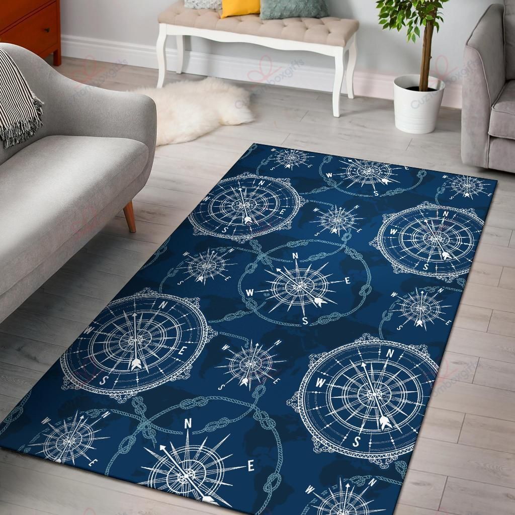 Compass Pattern Rug Sport Decor Gift Floor Decor Living Room Carpet Rug Area Rug - ad517d7dcd89 Compass Pattern Rug Sport Decor Gift Floor Decor Living Room Carpet Rug Area Rug - ad517d7dcd89