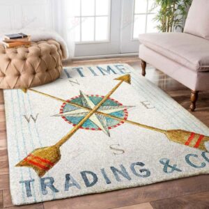 Compass Rowing Rug Sport Decor Gift Floor Decor Living Room Carpet Rug Area Rug - a6cff53fe996