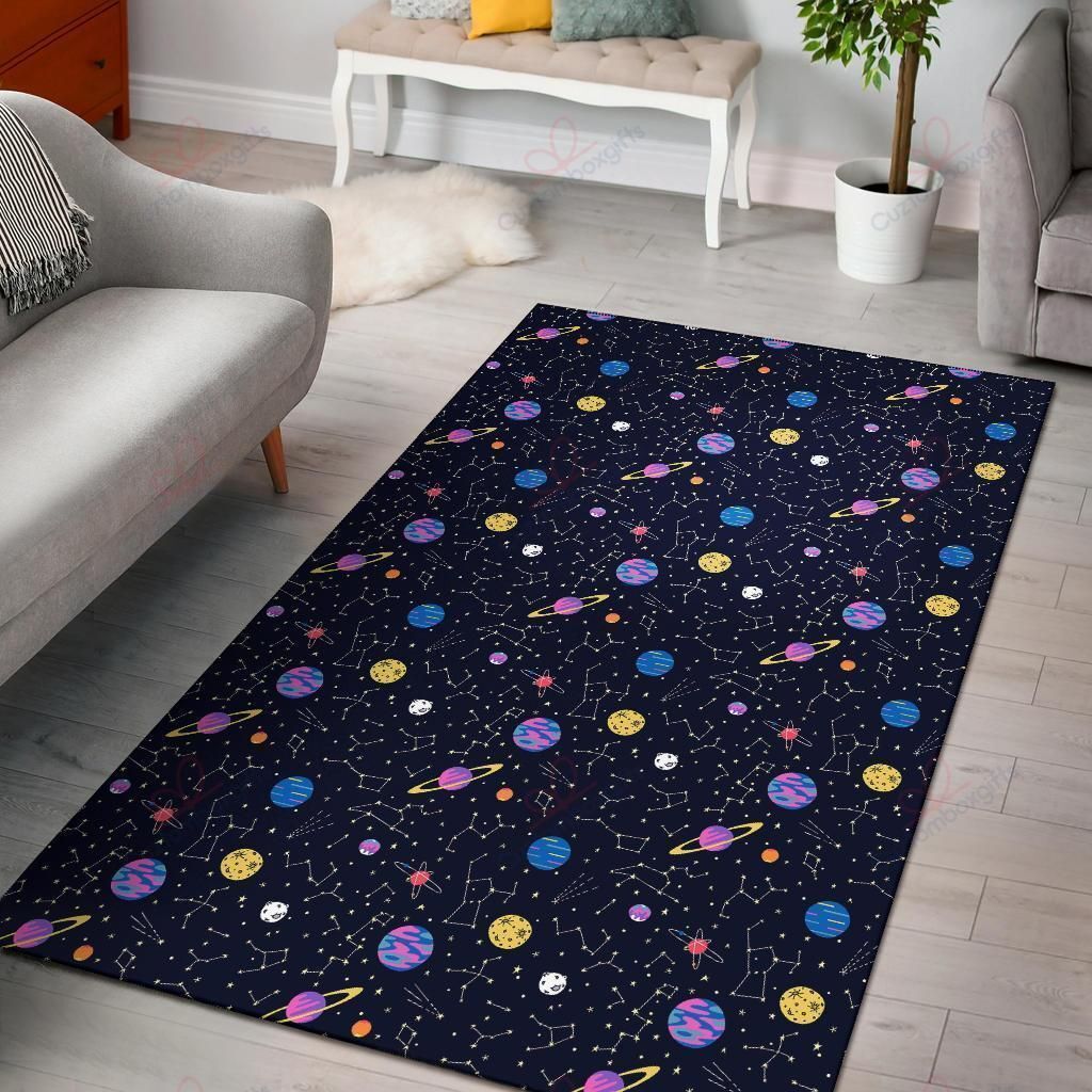 Constellation Planet Pattern Rug Sport Decor Gift Floor Decor Living Room Carpet Rug Area Rug - cbba330e0eb5 Constellation Planet Pattern Rug Sport Decor Gift Floor Decor Living Room Carpet Rug Area Rug - cbba330e0eb5
