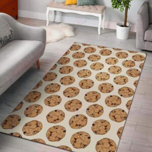 Cookie Pattern Rug Sport Decor Gift Floor Decor Living Room Carpet Rug Area Rug - 88f46b052569