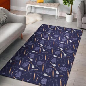 Cooking Kitchen Tools Pattern 4 Rug Sport Decor Gift Floor Decor Living Room Carpet Rug Area Rug - 62a5404bac40