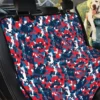Cool Blue Red And White Digital Camo Car Back Seat Cover Dog Car Seat Covers - 27c69948a243
