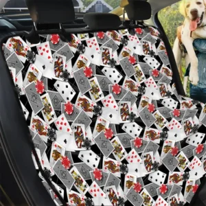 Cool Casino Card And Chip Car Back Seat Cover Dog Car Seat Covers - 67aa70cd9166