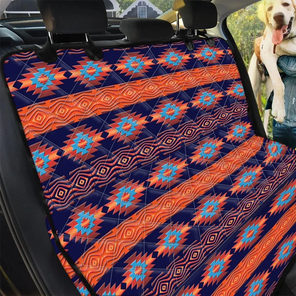 Cool Midnight Blue And Orange Southwestern Car Back Seat Cover Dog Car Seat Covers - a25cf521a215 Cool Midnight Blue And Orange Southwestern Car Back Seat Cover Dog Car Seat Covers - a25cf521a215