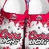 Coors Light Crocs Crocband Clog Clog Comfortable For Mens And Womens Classic Clog Water Shoes Comfortable Us1.9 0309 Enta09
