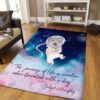 Corgi Astronaut Rug Sport Decor Gift Floor Decor Living Room Carpet Rug Area Rug - dd48e8fe5deb
