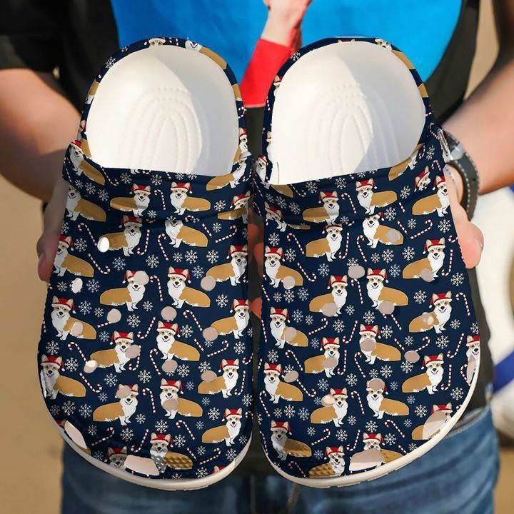 Corgi Christmas Sku 646 Crocs Clog Clog Shoes Corgi Christmas Sku 646 Crocs Clog Clog Shoes