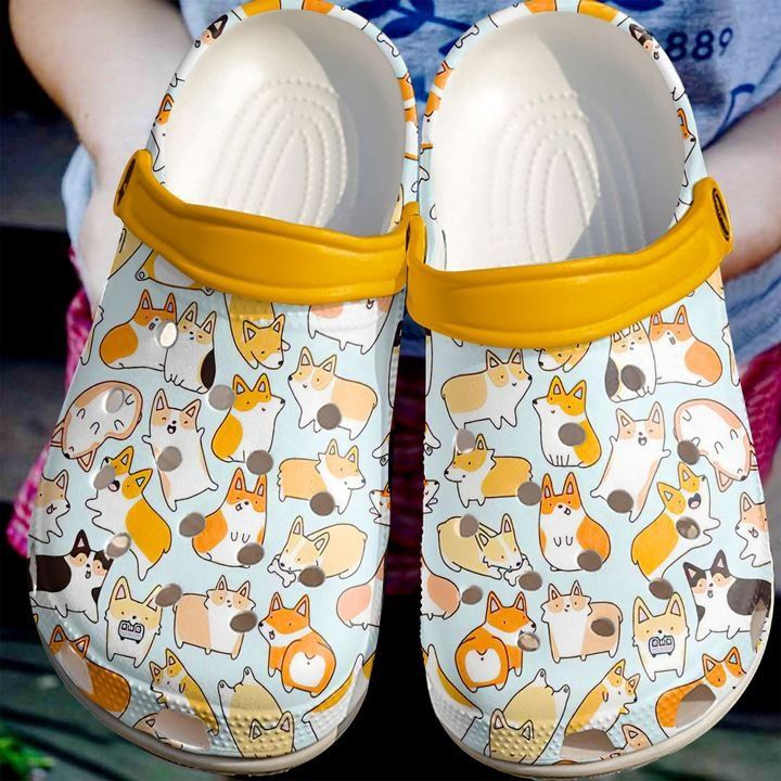 Corgi Corgilicious Sku 635 Crocs Crocband Clog Comfortable For Mens Womens Classic Clog Water Shoes Corgi Corgilicious Sku 635 Crocs Crocband Clog Comfortable For Mens Womens Classic Clog Water Shoes