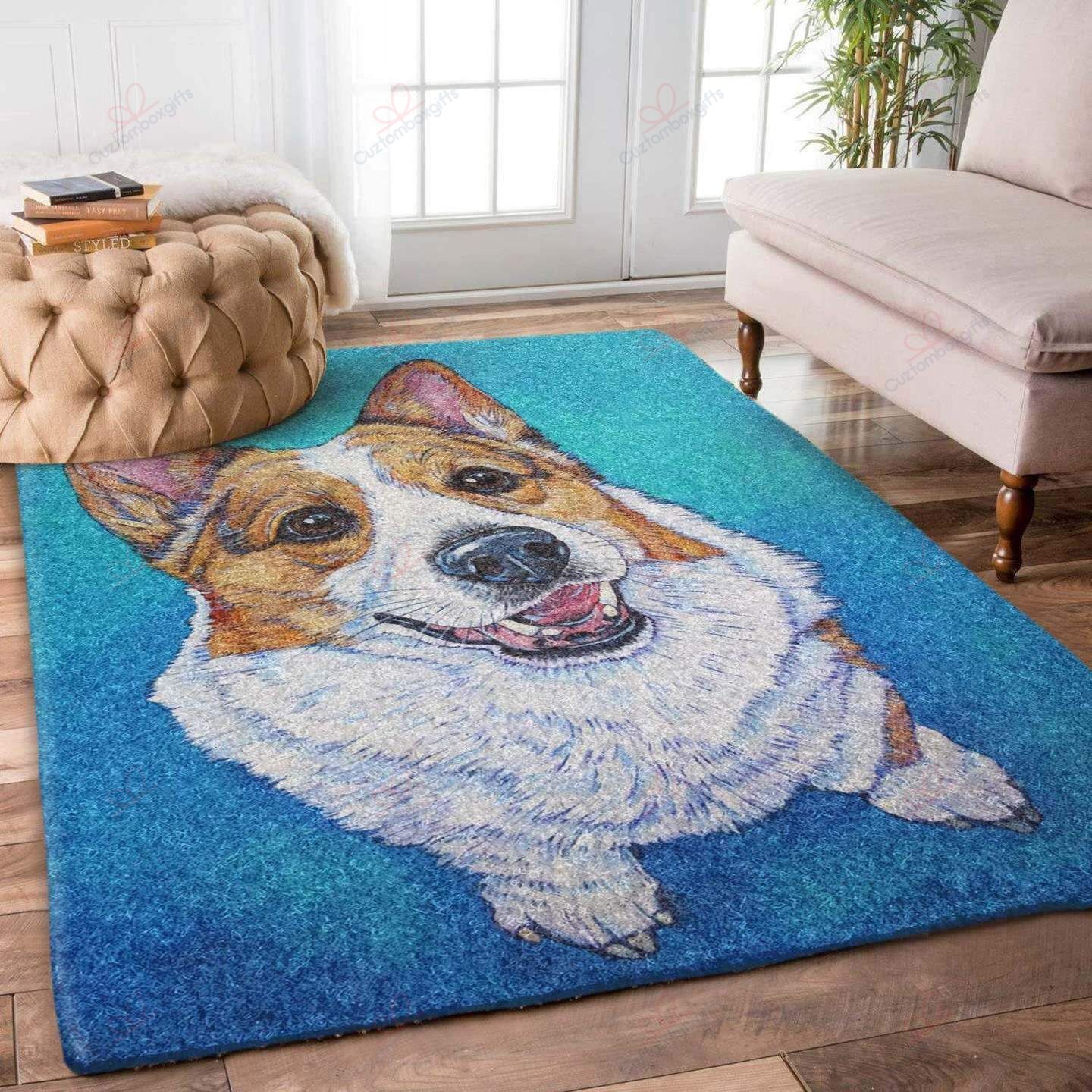 Corgi Dog Painting Rug Sport Decor Gift Floor Decor Living Room Carpet Rug Area Rug - 7b962a6a9c3a Corgi Dog Painting Rug Sport Decor Gift Floor Decor Living Room Carpet Rug Area Rug - 7b962a6a9c3a