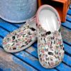 Corgi Floral Sku 647 Crocs Clog Clog Shoes