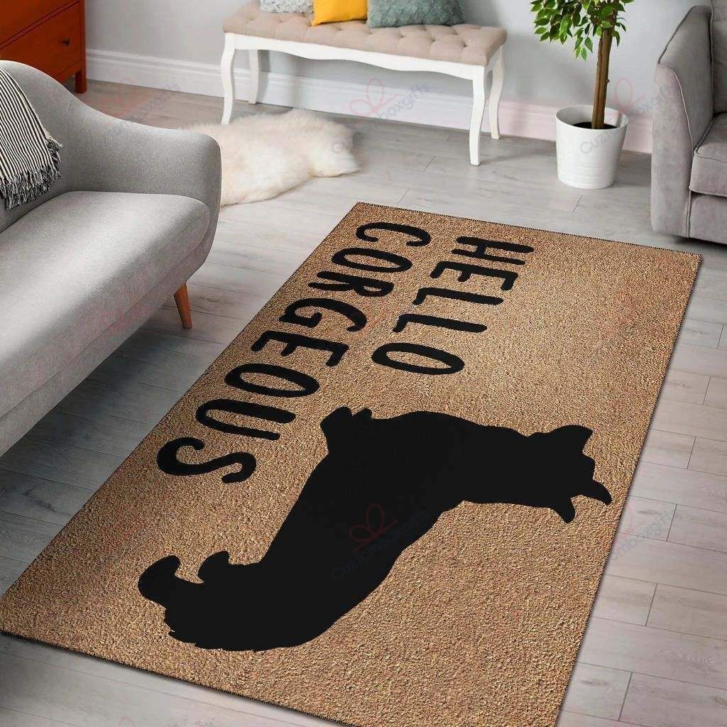 Corgi Hello Corgeous Rug Sport Decor Gift Floor Decor Living Room Carpet Rug Area Rug - 8b81828a0cdd Corgi Hello Corgeous Rug Sport Decor Gift Floor Decor Living Room Carpet Rug Area Rug - 8b81828a0cdd
