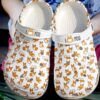 Corgi I Love You Sku 637 Crocs Crocband Clog Comfortable For Mens Womens Classic Clog Water Shoes