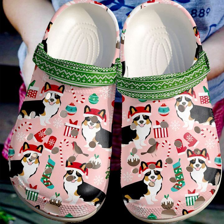 Corgi Merry Corgimas Sku 639 Crocs Crocband Clog Comfortable For Mens Womens Classic Clog Water Shoes Corgi Merry Corgimas Sku 639 Crocs Crocband Clog Comfortable For Mens Womens Classic Clog Water Shoes
