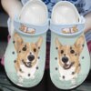 Corgi Personalized Clog Custom Crocs Comfortablefashion Style Comfortable For Women Men Kid Print 3D Handsome Boy