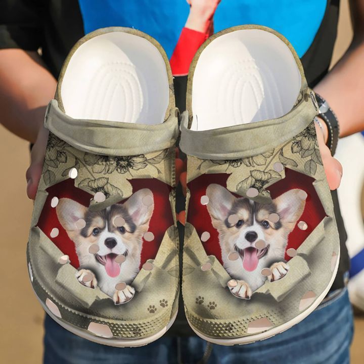 Corgi They Steal My Heart Sku 645 Crocs Crocband Clog Comfortable For Mens Womens Classic Clog Water Shoes Corgi They Steal My Heart Sku 645 Crocs Crocband Clog Comfortable For Mens Womens Classic Clog Water Shoes