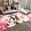 Corgis Are My Valentine Rug Sport Decor Gift Floor Decor Living Room Carpet Rug Area Rug - 9c585c448611