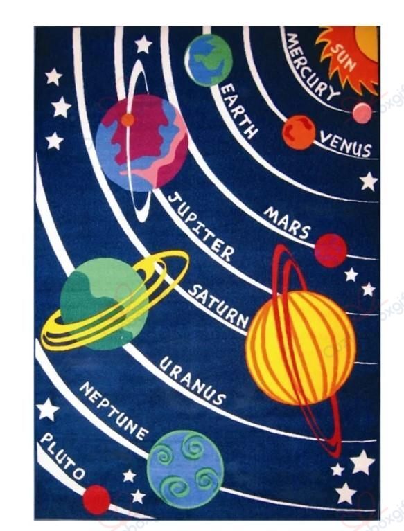 Corina Solar System Rug Sport Decor Gift Floor Decor Living Room Carpet Rug Area Rug - c36e0f278800 Corina Solar System Rug Sport Decor Gift Floor Decor Living Room Carpet Rug Area Rug - c36e0f278800
