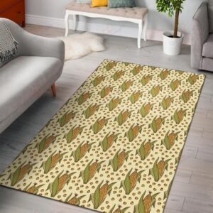 Corn Pattern 1 Rug Sport Decor Gift Floor Decor Living Room Carpet Rug Area Rug - 40d596434bdc
