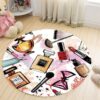 Cosmetics For Beautiful Round Carpet Floor Rug Living Room Bedroom Decor Round Area Rug Carpet