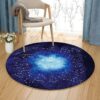 Cosmic Horoscope Round Carpet Floor Rug Living Room Bedroom Decor Round Area Rug Carpet