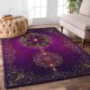 Cosmic Love Purple Mandala Rug Sport Decor Gift Floor Decor Living Room Carpet Rug Area Rug - 3b9e17ece1d8