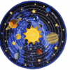 Cosmic Wonders Round Carpet Floor Rug Living Room Bedroom Decor Round Area Rug Carpet