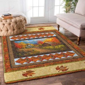Country Farm Pattern Rug Sport Decor Gift Floor Decor Living Room Carpet Rug Area Rug - aa48a726ea04