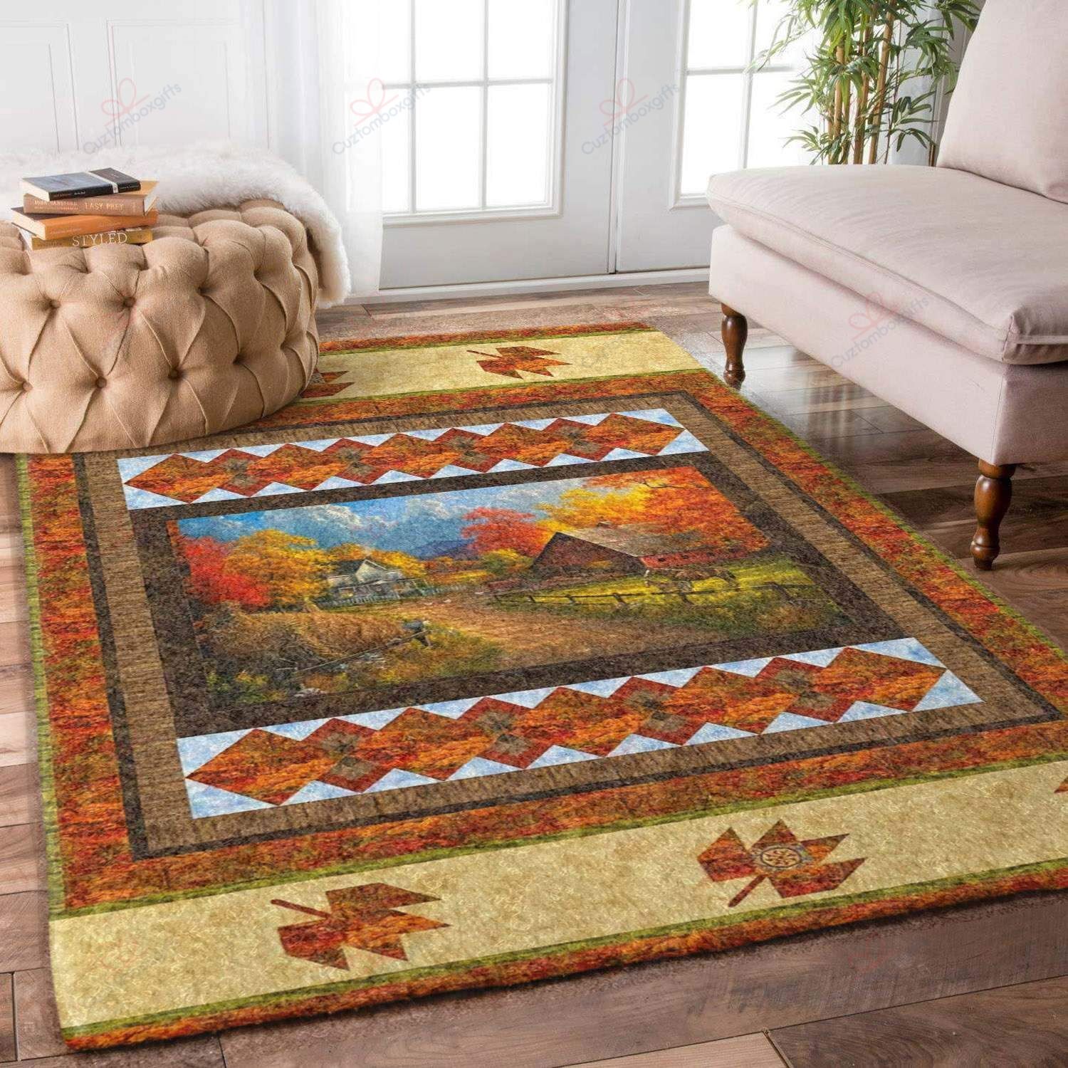 Country Farm Pattern Rug Sport Decor Gift Floor Decor Living Room Carpet Rug Area Rug - aa48a726ea04 Country Farm Pattern Rug Sport Decor Gift Floor Decor Living Room Carpet Rug Area Rug - aa48a726ea04