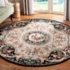 Country Rooster Pattern Round Carpet Floor Rug Living Room Bedroom Decor Round Area Rug Carpet