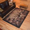 Couple Deer Hunting Rug Sport Decor Gift Floor Decor Living Room Carpet Rug Area Rug - aeace818c0d4