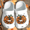 Couple Gnomes In Pumpkin Bats Shoes Clog – Halloween Crocs Clog Crocband Clog Birthday Gift For Man Woman