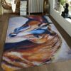 Couple Horse Rug Sport Decor Gift Floor Decor Living Room Carpet Rug Area Rug - 99c7ba158e4b